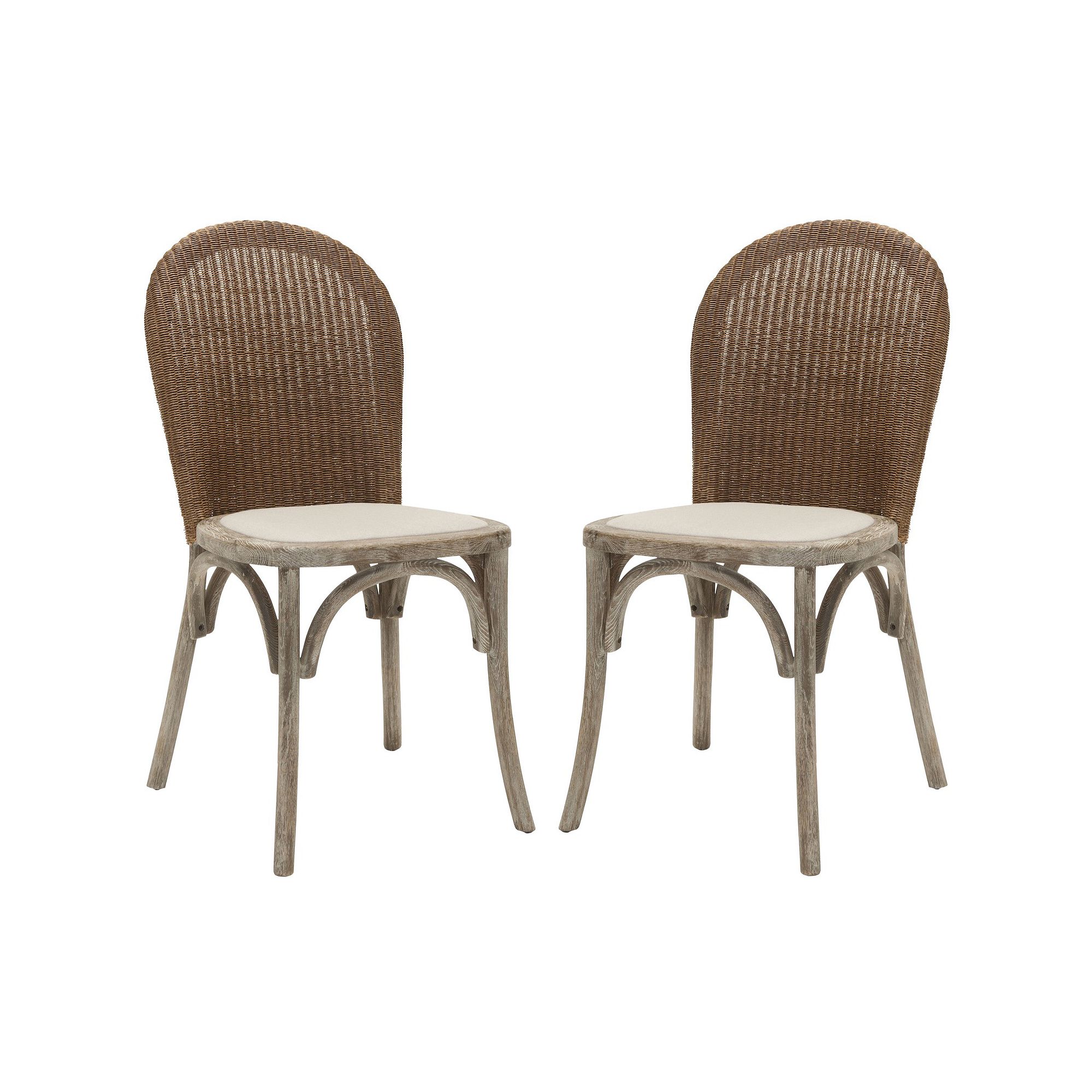 Safavieh 2-pc. Kioni Side Chair Set, Brown