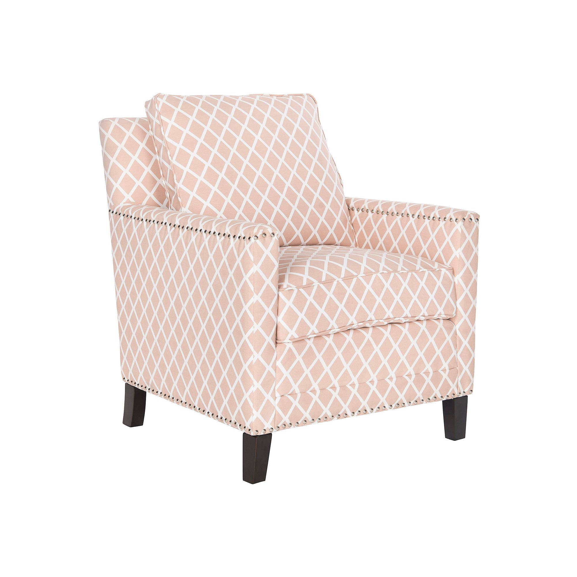 Safavieh Buckler Trellis Club Chair, Beige