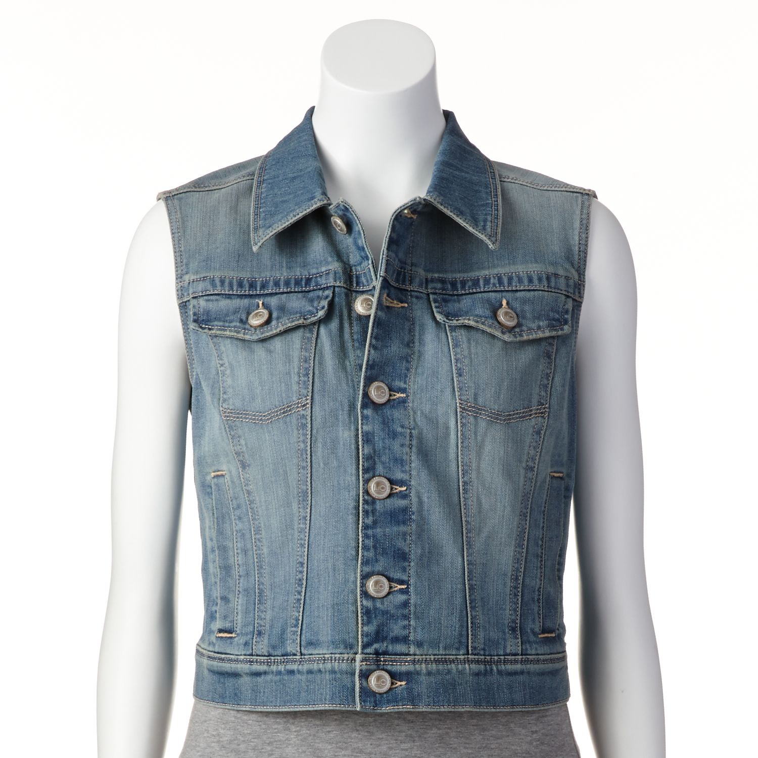 kohls lauren conrad jean jacket