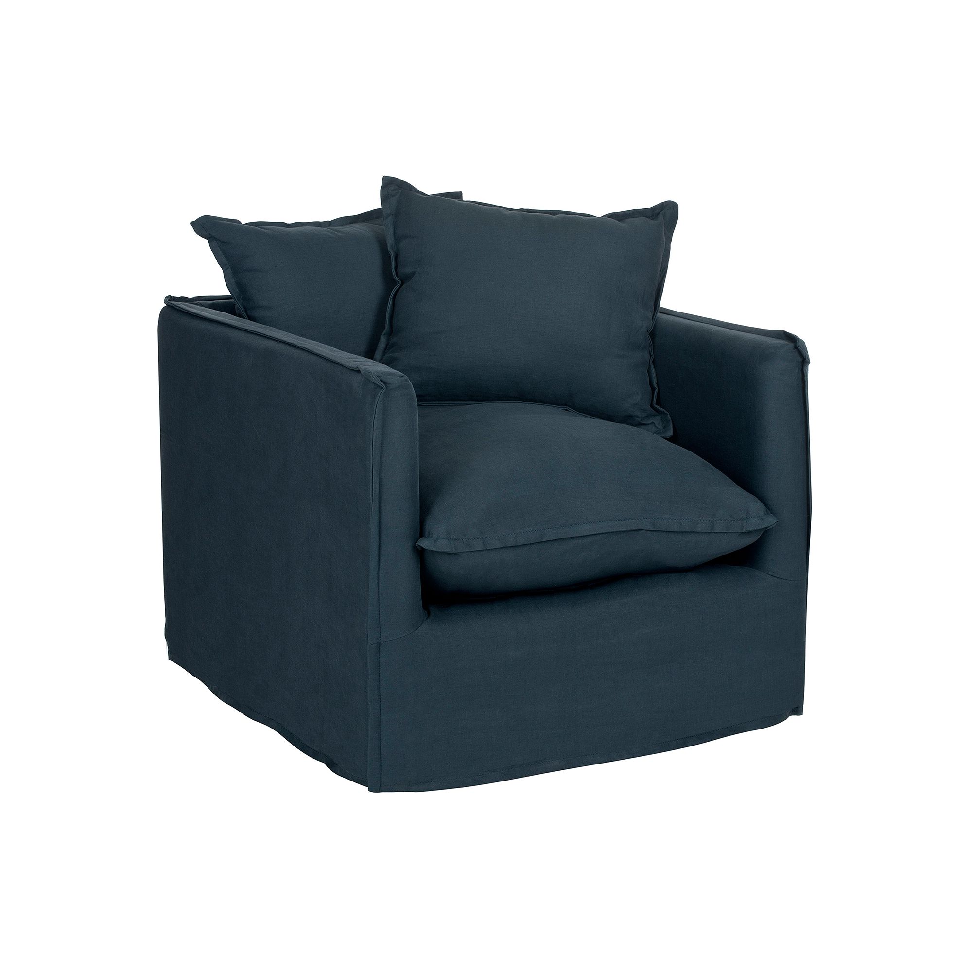 Safavieh Joey Arm Chair, Blue Gray