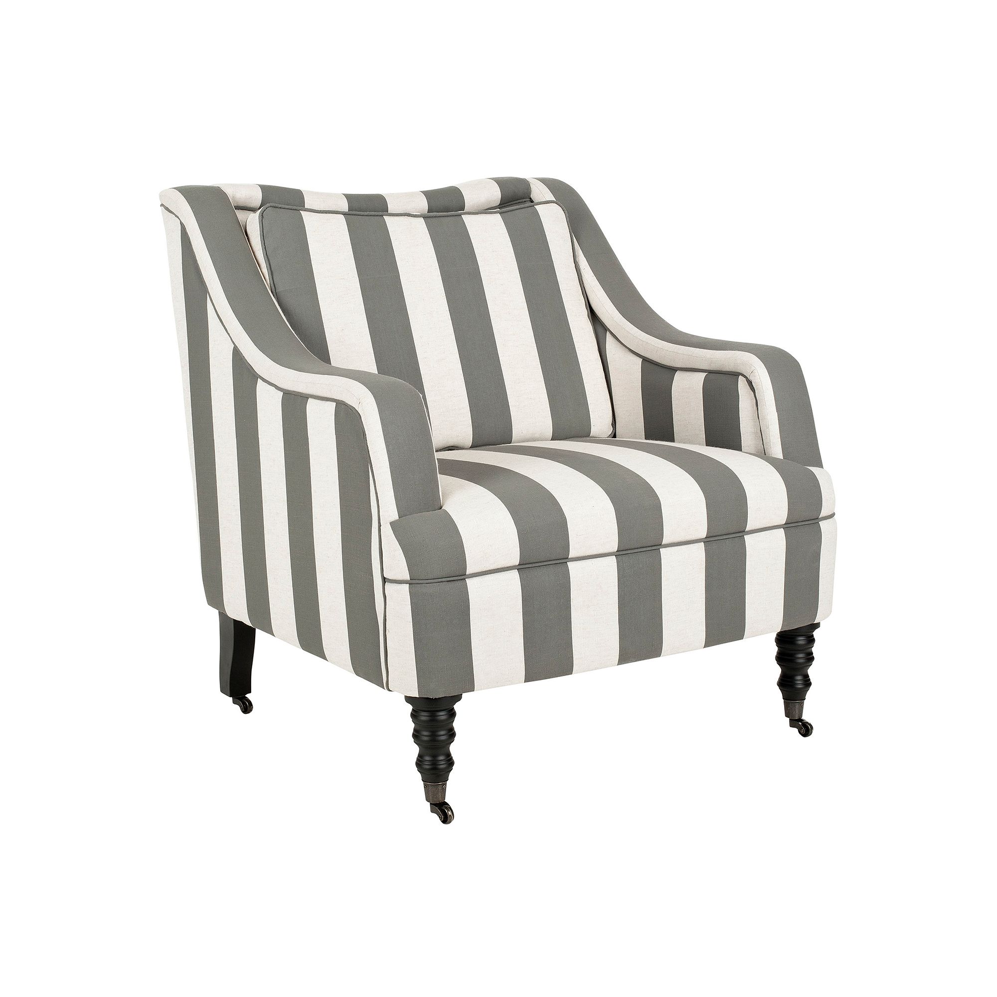 Safavieh Homer Arm Chair, Gray Blue
