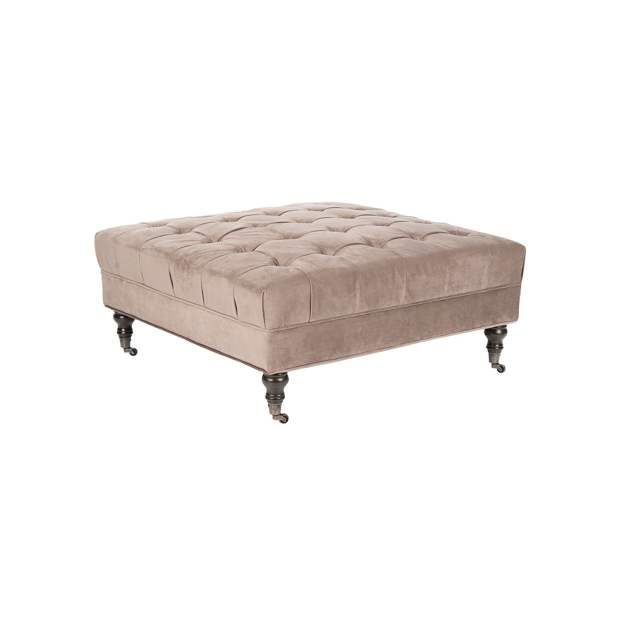 Safavieh Clark Coffee Table & Ottoman, Brown Taupe