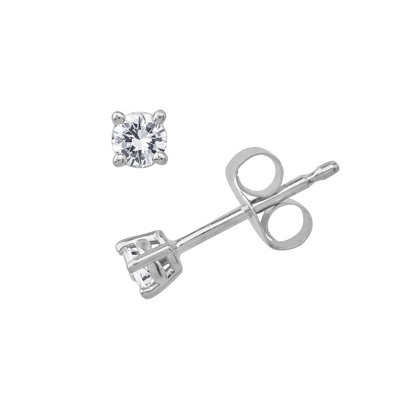 Kohls white gold deals earrings