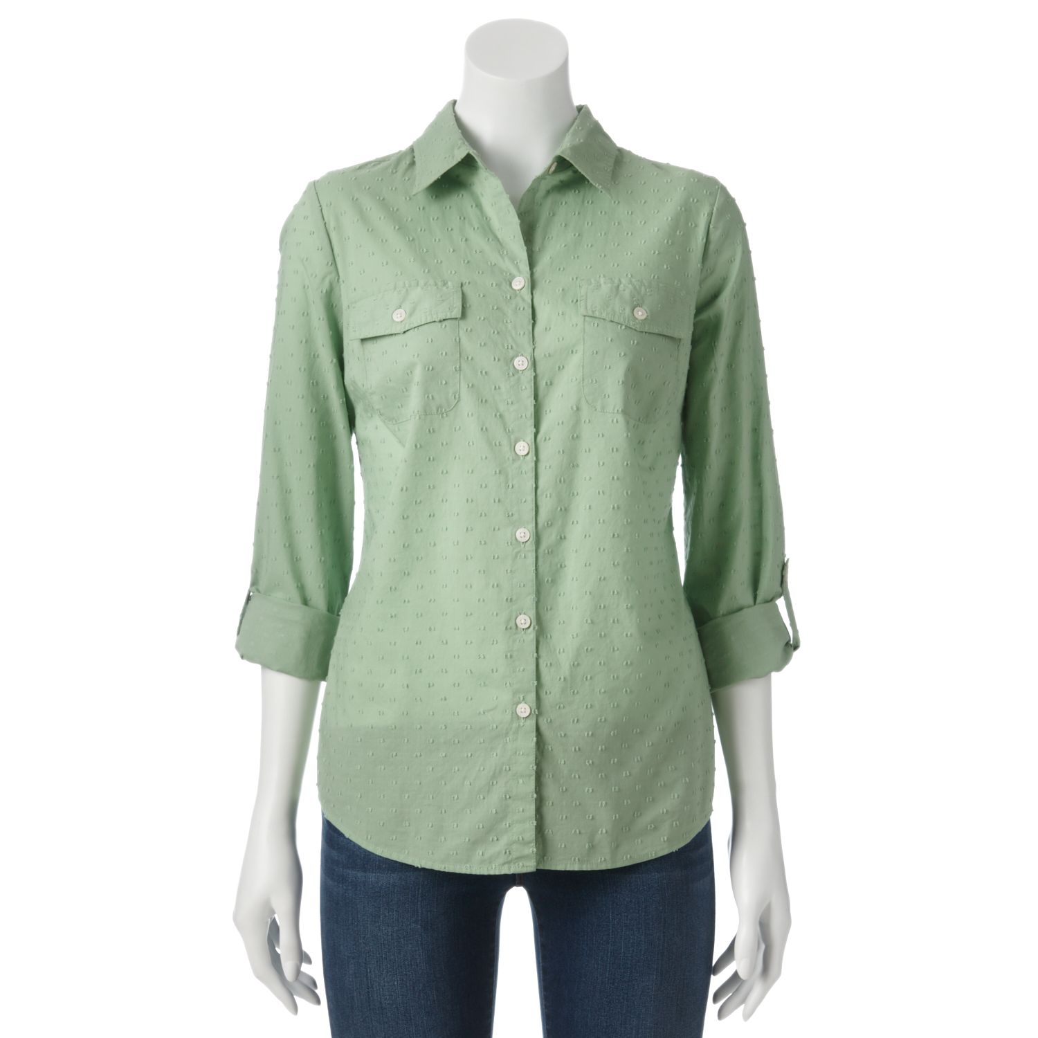 kohls dress shirts womens