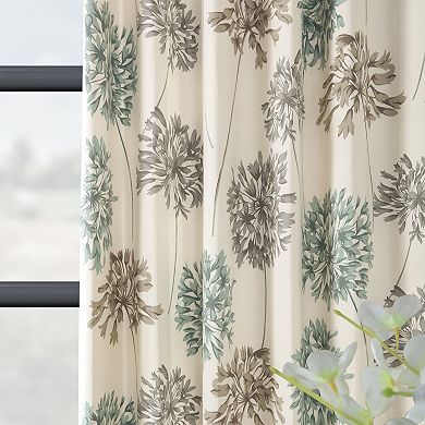 EFF 1-pack Allium Lined Window Curtain