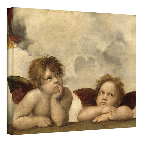 18'' x 24'' ''Cherubs'' Canvas Wall Art by Raphael