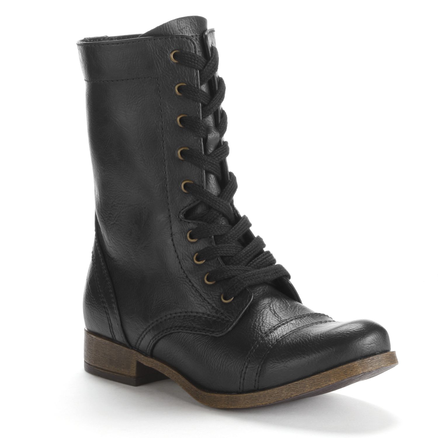 black combat boots women