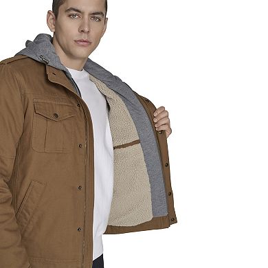 Men's Levi's® Hooded Sherpa Lined Trucker Jacket