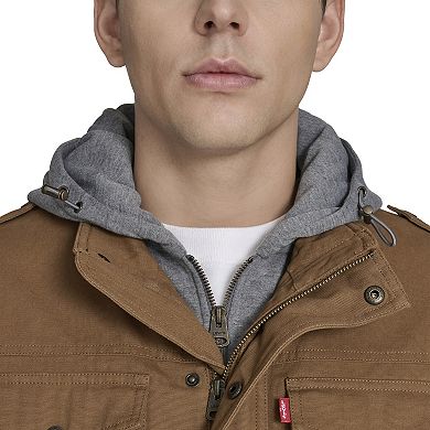 Men's Levi's® Hooded Sherpa Lined Trucker Jacket