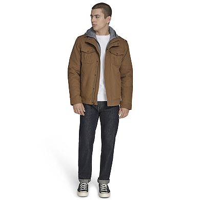 Men's Levi's® Hooded Sherpa Lined Trucker Jacket