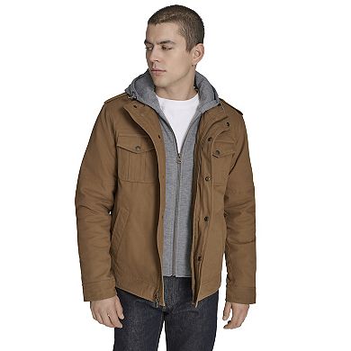 Men's Levi's® Hooded Sherpa Lined Trucker Jacket