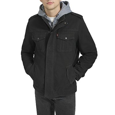 Levi's hooded sherpa trucker jacket sale