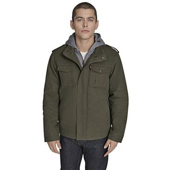 Men's Levi's® Hooded Sherpa Lined Trucker Jacket