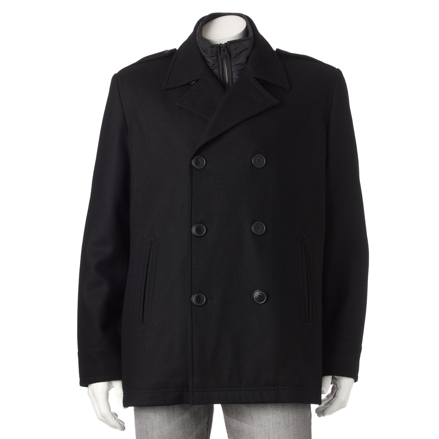 Levi's Wool-Blend Peacoat - Men