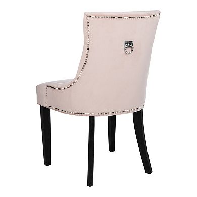 Safavieh Harlow Tufted Dining Chair 2-piece Set