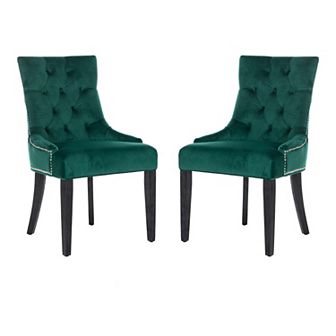 Safavieh Harlow Tufted Dining Chair 2 pc Set
