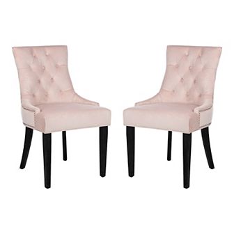 Safavieh Harlow Tufted Dining Chair 2 pc Set