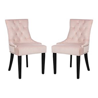 Safavieh Harlow Tufted Dining Chair 2 pc Set