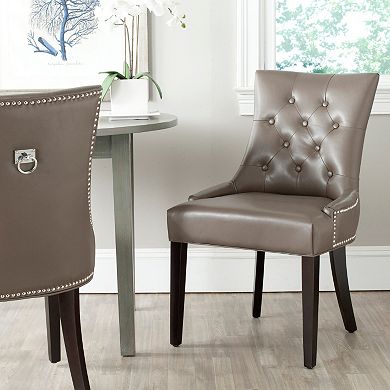 Safavieh 2-pc. Harlow Ring Leather Chair Set
