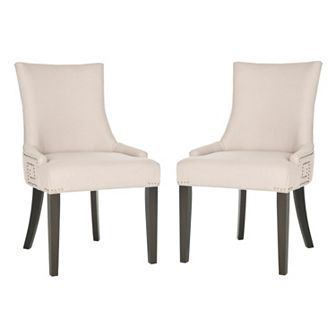 Safavieh 2 pc Gretchen Linen Side Chair Set