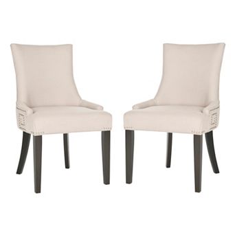 Safavieh 2 pc Gretchen Linen Side Chair Set