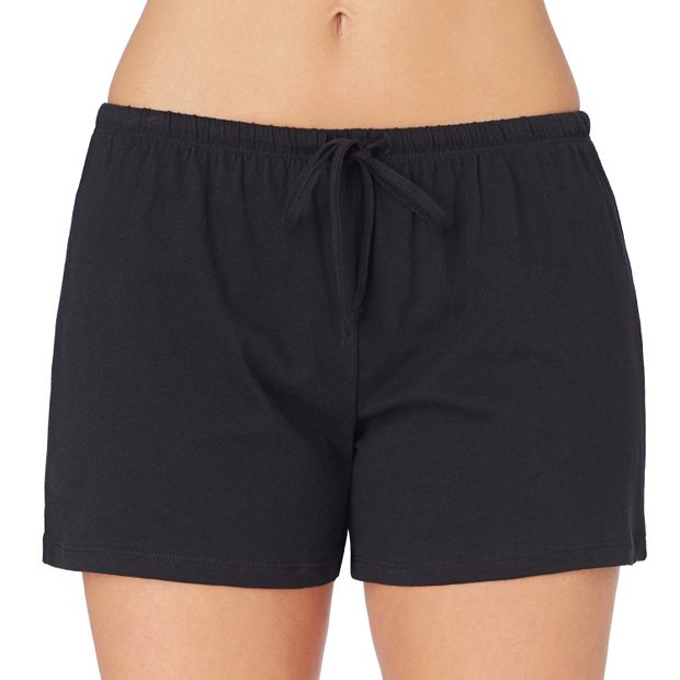 Modern Cotton Sleep Shorts, black