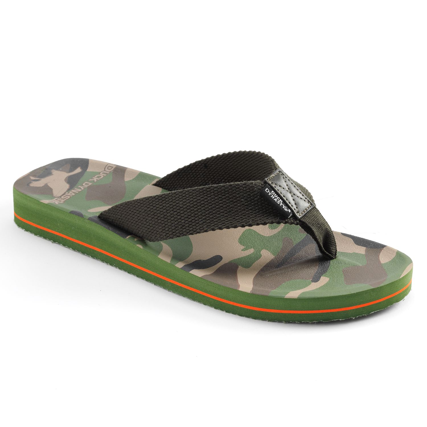 mens camo flip flops