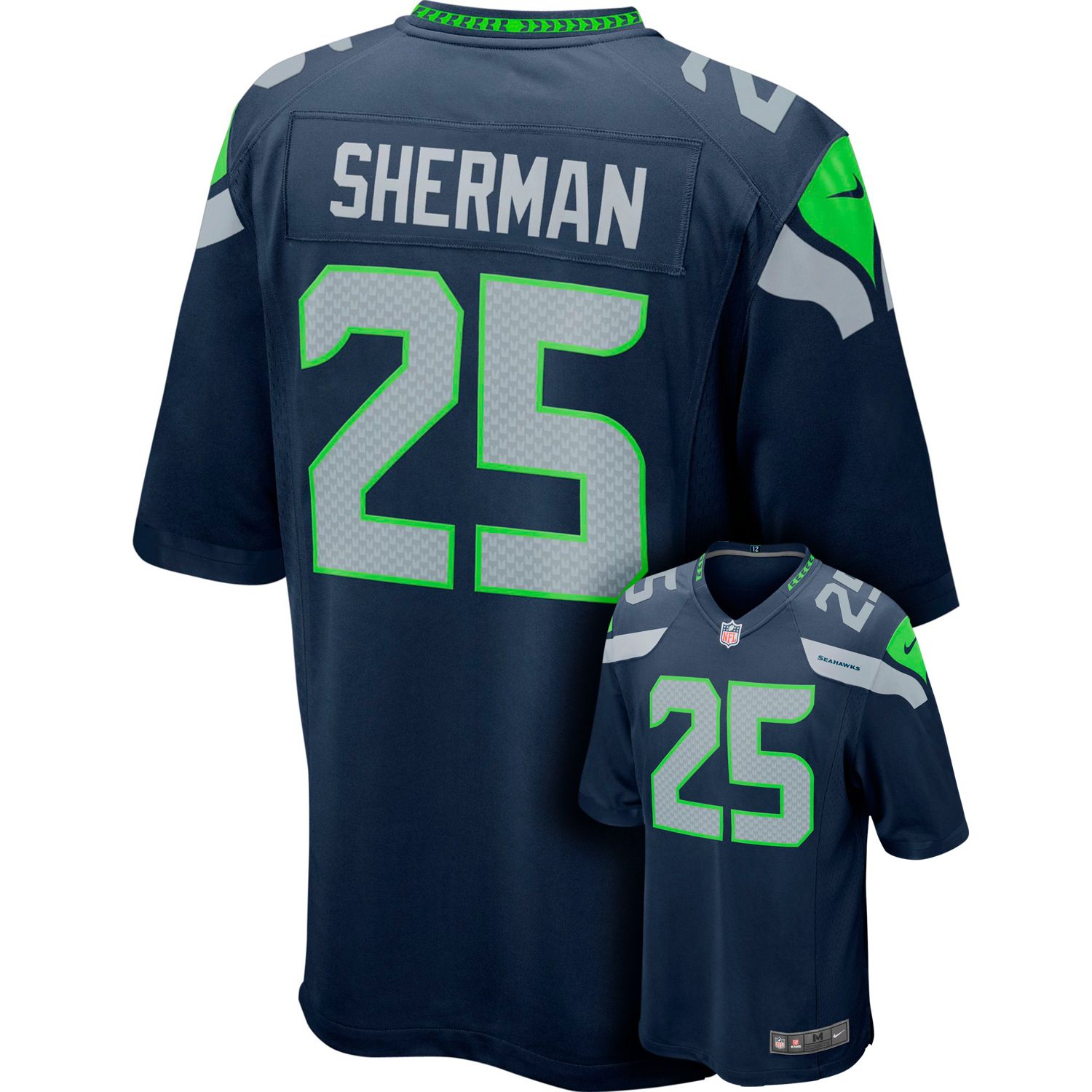 sherman seahawks jersey