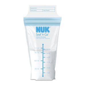 NUK 100-ct. Seal 'N Go Breast Milk Storage Bags