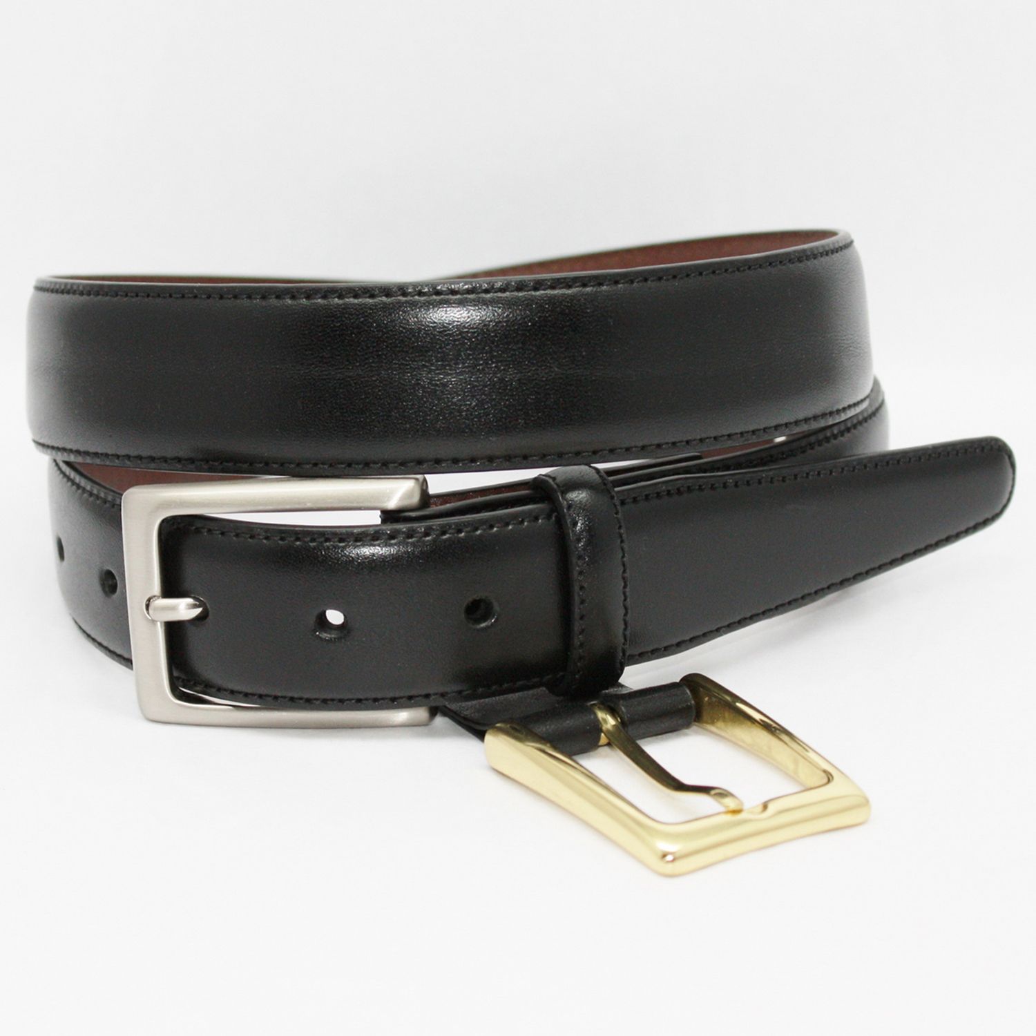 mens belts with interchangeable buckles