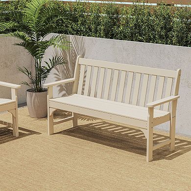POLYWOOD Vineyard 60-in. Bench - Outdoor
