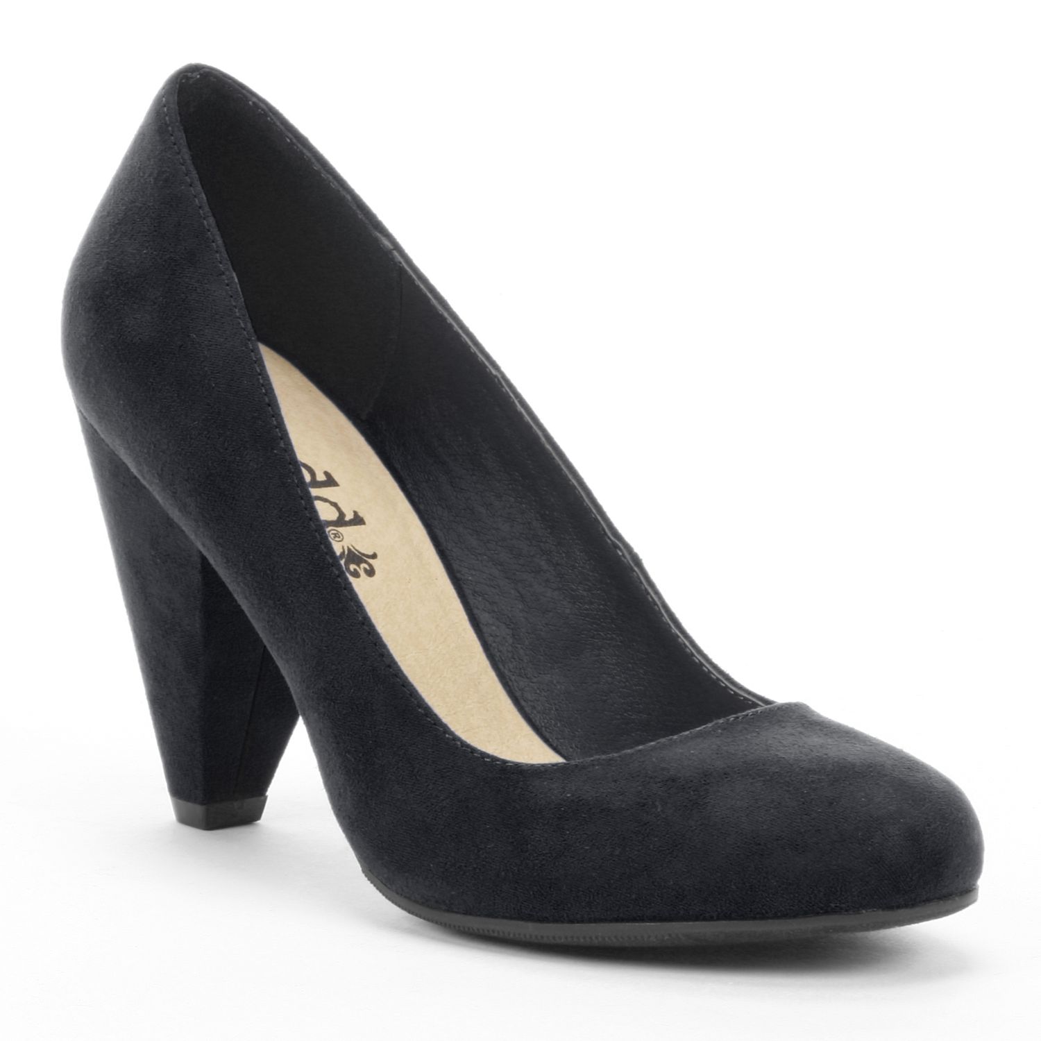 kohls black high heels