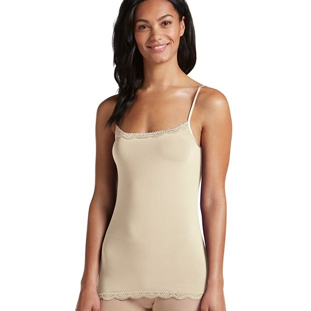 Jockey Women's Shapewear No Panty Line Promise Lace Camisole : :  Clothing, Shoes & Accessories