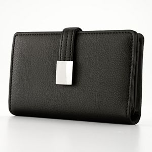 Croft & Barrow® Abbey Snap Closure Indexer Wallet