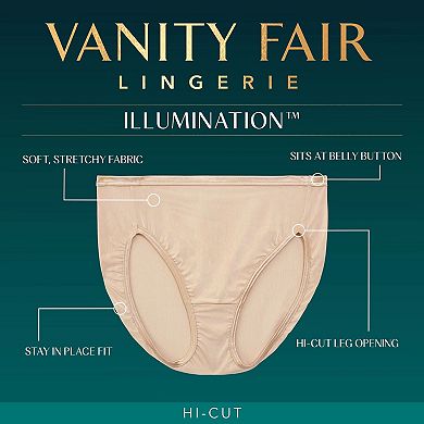 Women's Vanity Fair Lingerie Illumination Hi-Cut Brief Panty 13108