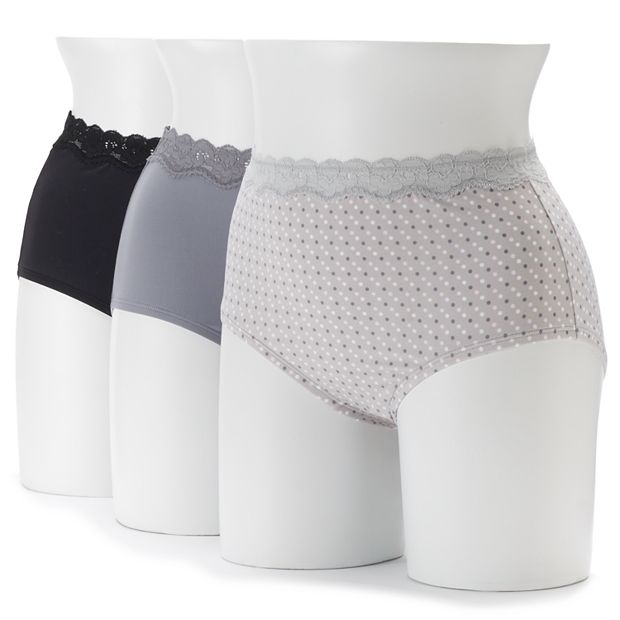 FULL COVERAGE PANTY - GREY / MICROFIBER – Ostomysecrets®