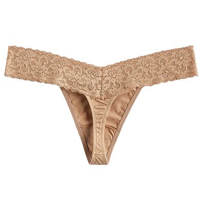 Maidenform Dream Lace Trim Thong Panty 40156