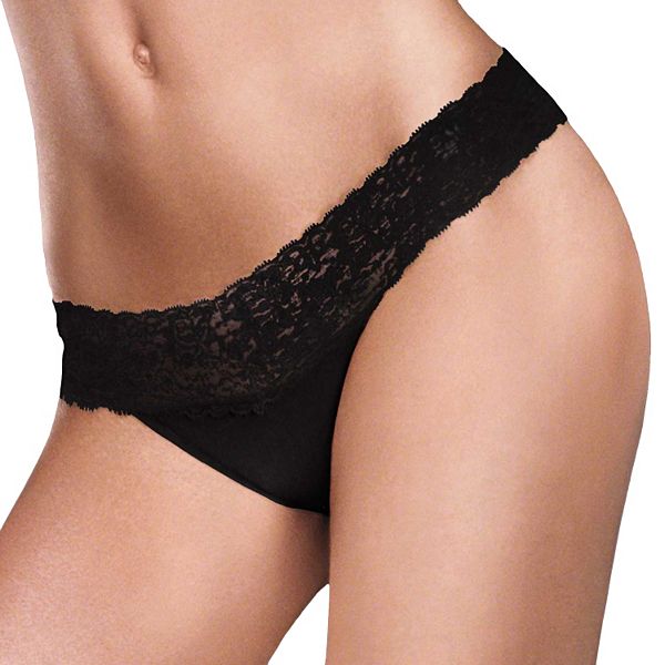 Maidenform Dream Lace Trim Thong Panty 40156