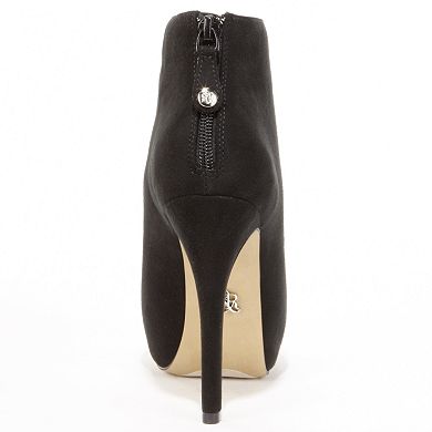 Rock & Republic® Peep-Toe Platform Booties - Women