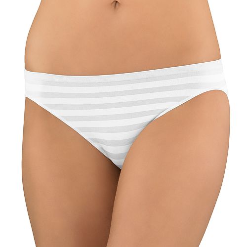 Jockey Comfies Striped Bikini Panty 1305 Women's