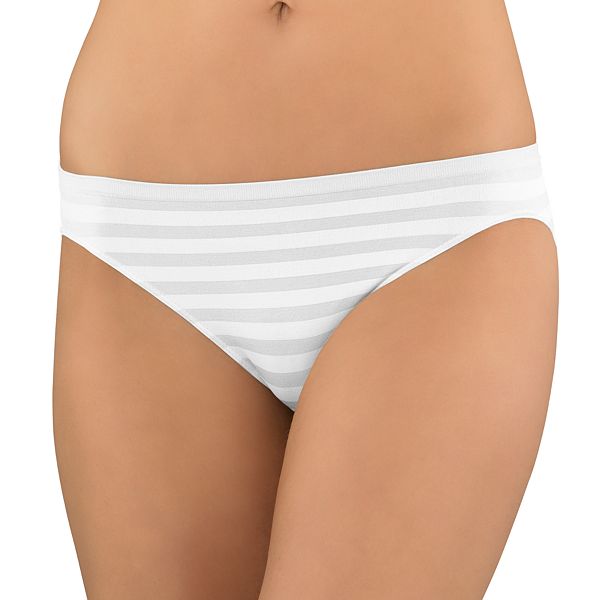 Women's Jockey® Comfies Striped Bikini Panty 1305