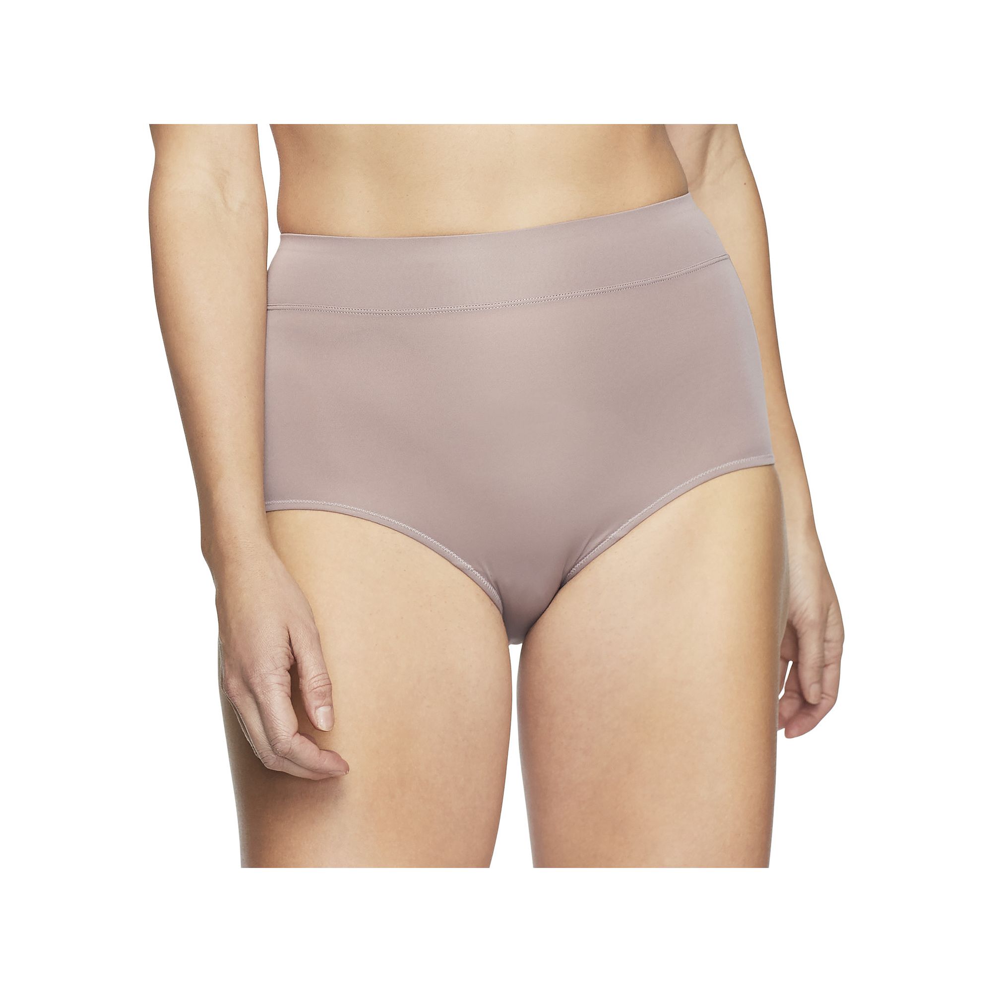 Warners No Pinching No Problems® Tailored Brief 5738, Womens, Mink