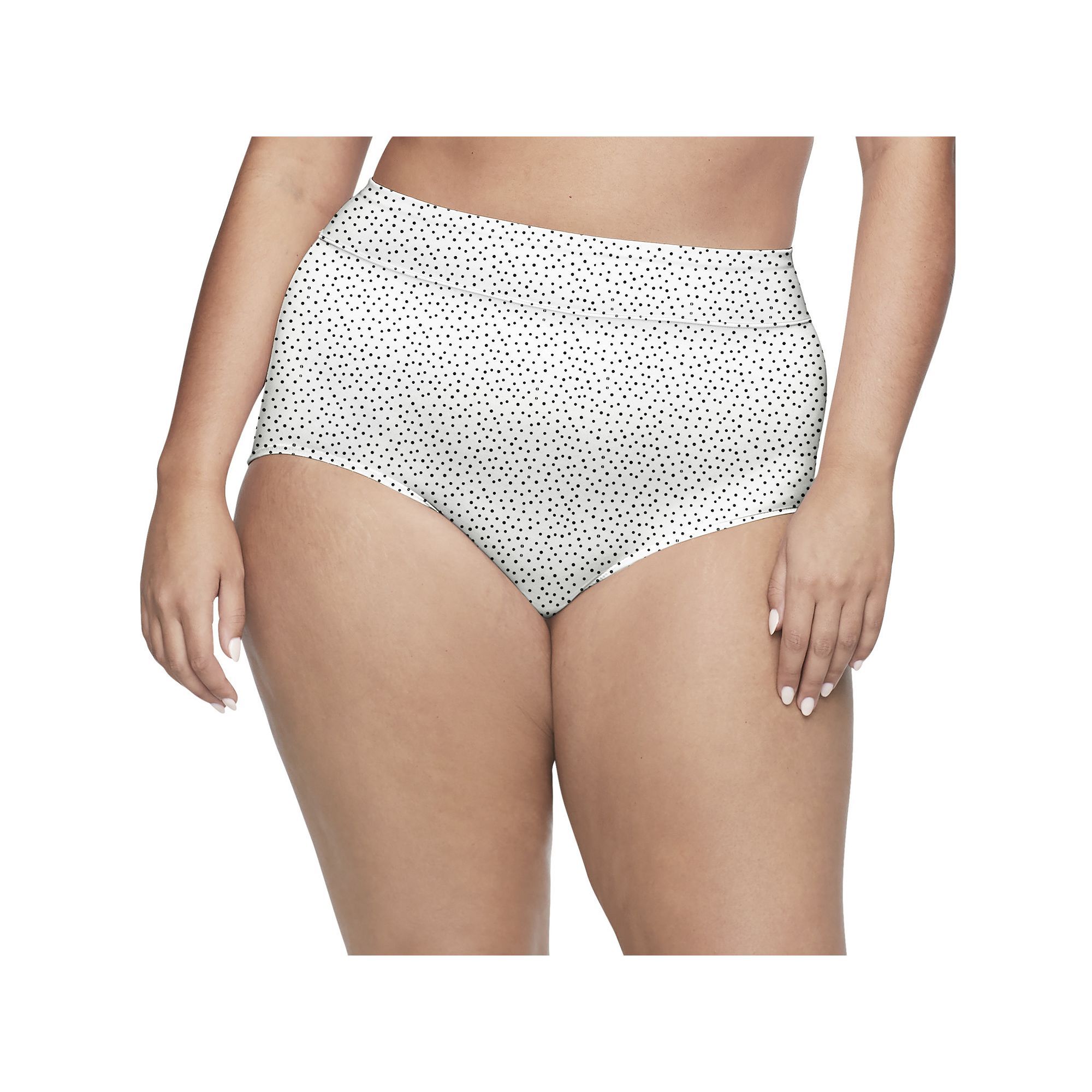 Warners No Pinching No Problems® Tailored Brief 5738, Womens, Size: 6, Wh