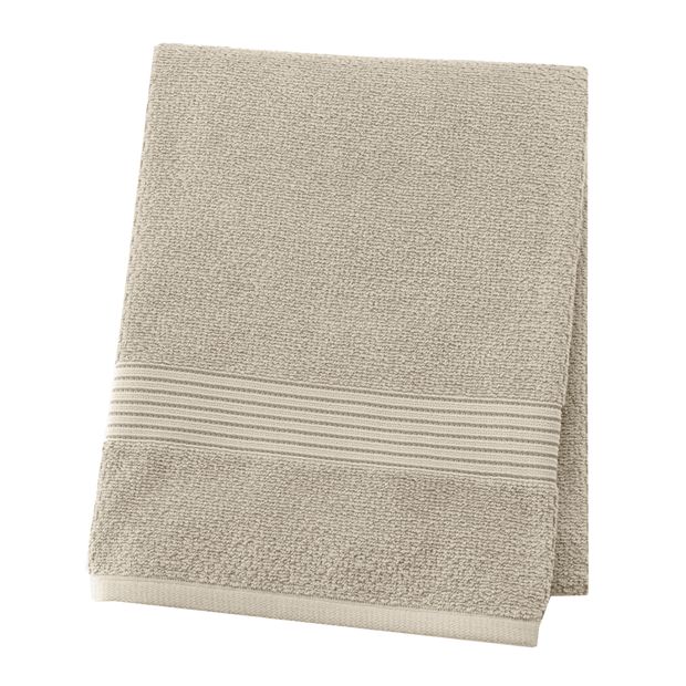 Clorox Bleach Friendly, Quick Dry, 100% Cotton Hand Towels (16 in. L x 26  in. W), Highly Absorbent (2-Pack, Ivory) MSI008833 - The Home Depot