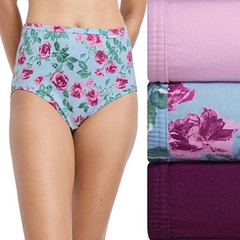 Women's Jockey® Elance 3-Pack Briefs Panty Set 1484