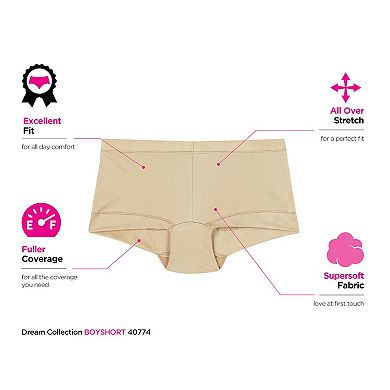 Women’s Maidenform Microfiber Boyshort Underwear 40774
