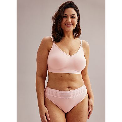 Warners No Pinching, No Problems® Dig-Free Comfort Waist with Lace Microfiber Hi-Cut 5109J