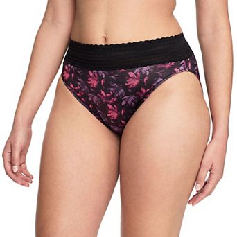 Warners No Pinching, No Problems® Dig-Free Comfort Waist with Lace Microfiber Hi-Cut 5109J