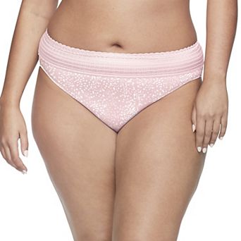 Warners No Pinching, No Problems® Dig-Free Comfort Waist with Lace Microfiber Hi-Cut 5109J