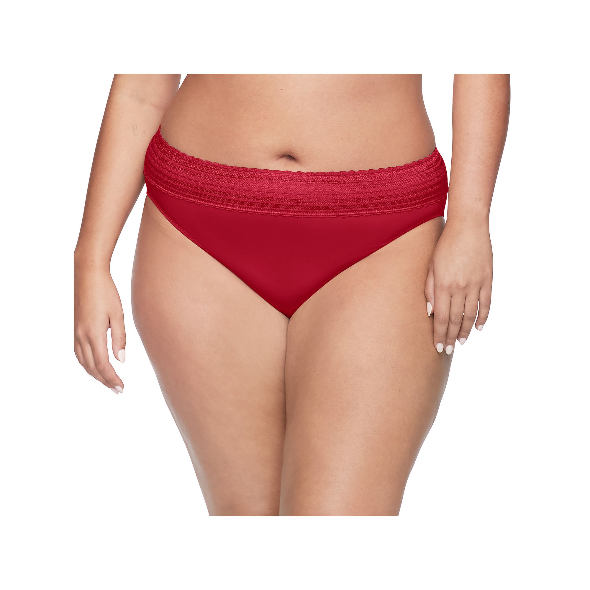 Warners No Pinching, No Problems® Dig-Free Comfort Waist with Lace Microfi